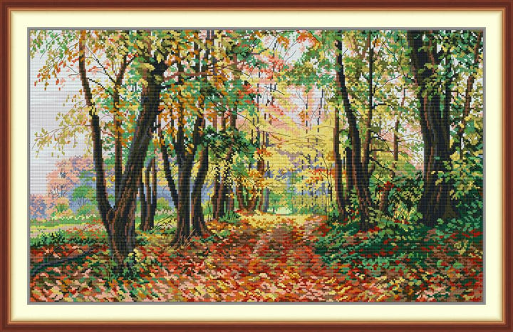 Forest Path Cross Stitch Kits