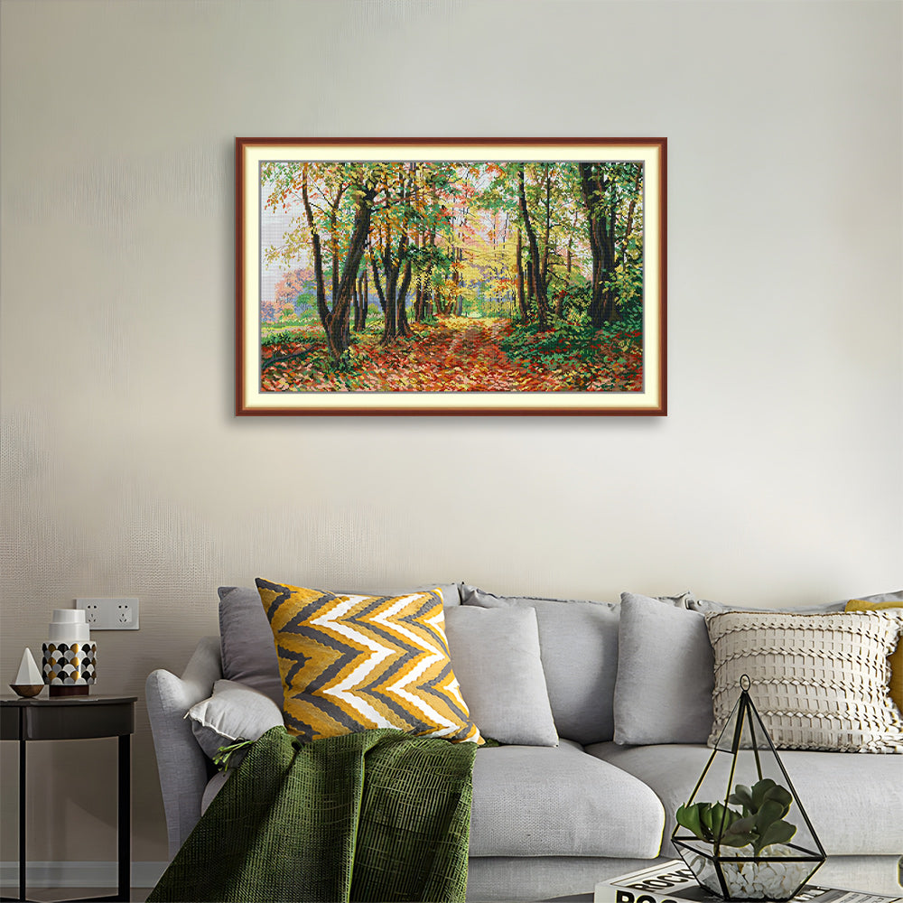 Forest Path Cross Stitch Kits