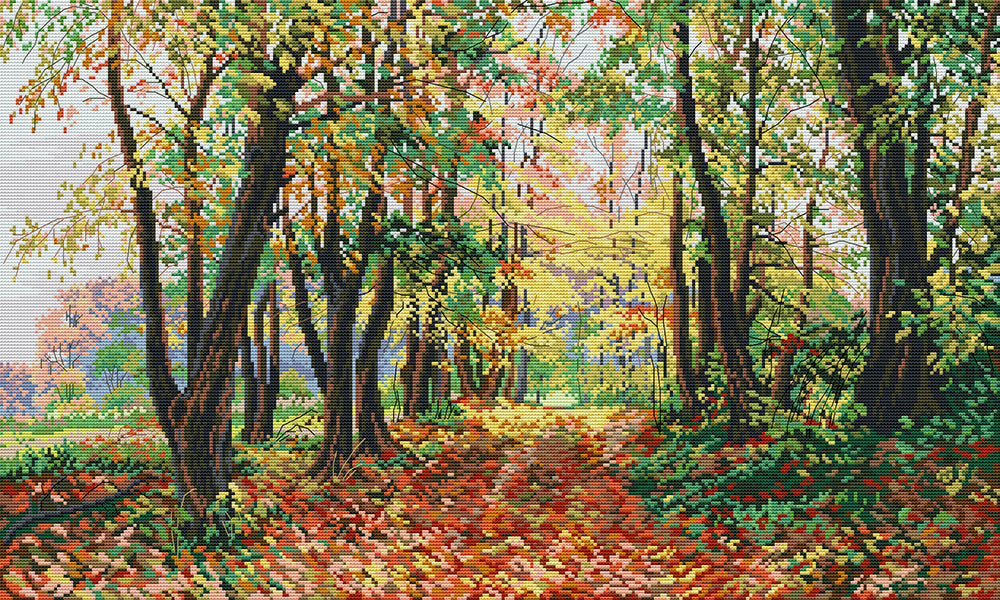 Forest Path Cross Stitch Kits