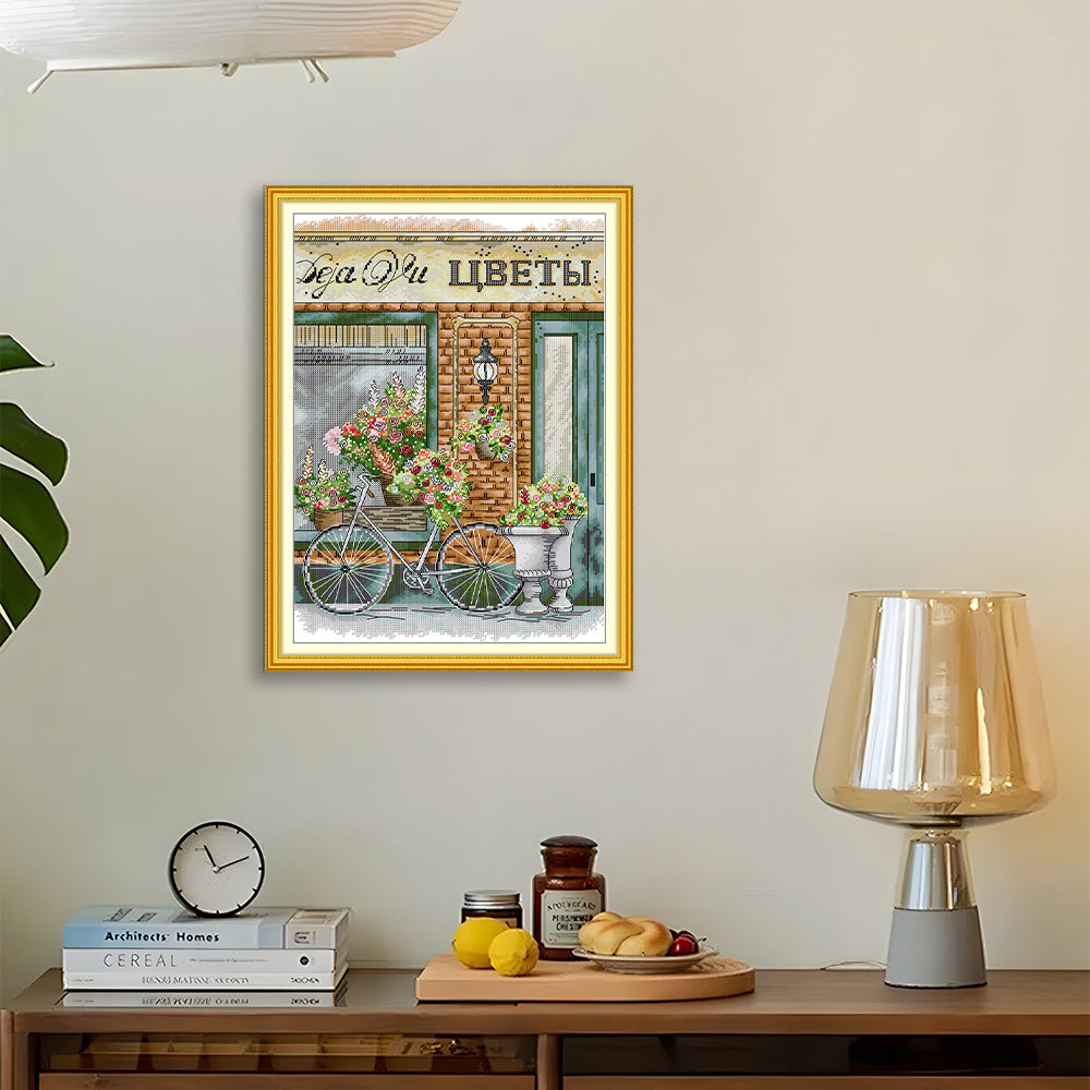 Flower Shop Cross Stitch Kits