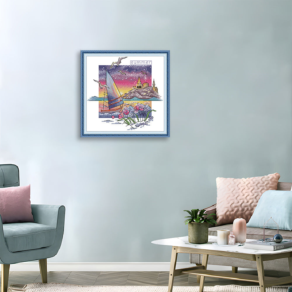 Sailing Summer Cross Stitch Kits