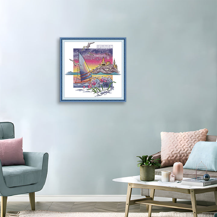 Sailing Summer Cross Stitch Kits