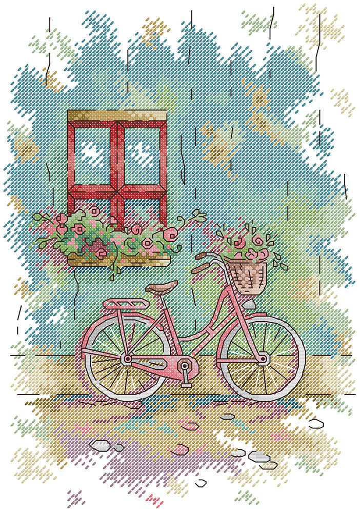 Bicycle Cross Stitch Kits
