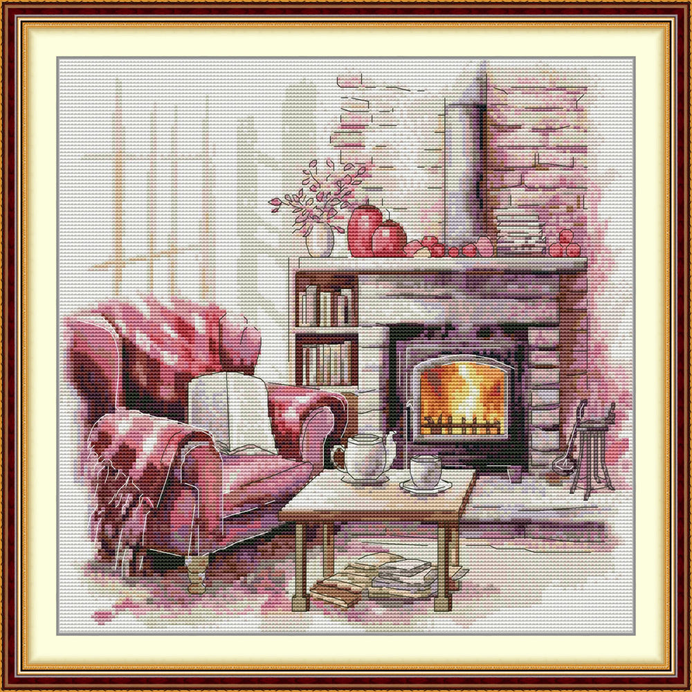 A Warm Home Cross Stitch Kits