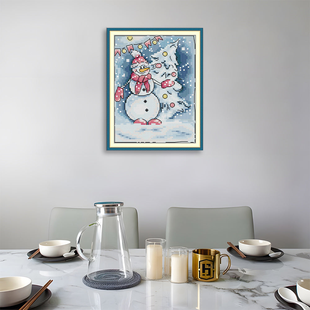 Snowy Christmas Pal Cross Stitch Kits