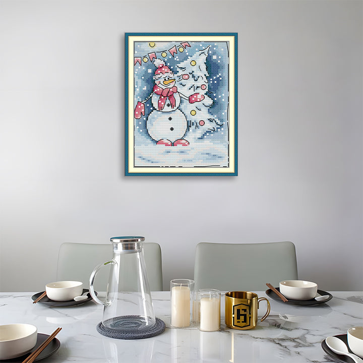 Snowy Christmas Pal Cross Stitch Kits