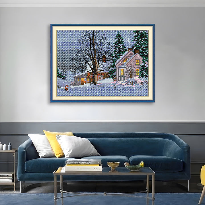 Snowy Night Cross Stitch Kits
