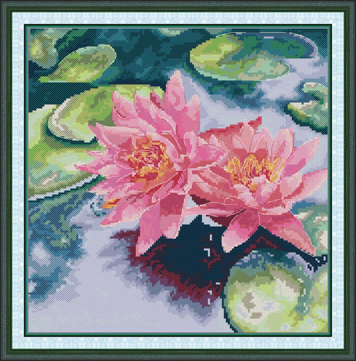Water Lily Cross Stitch Kits
