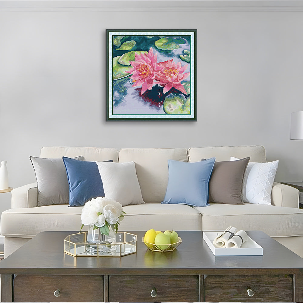 Water Lily Cross Stitch Kits