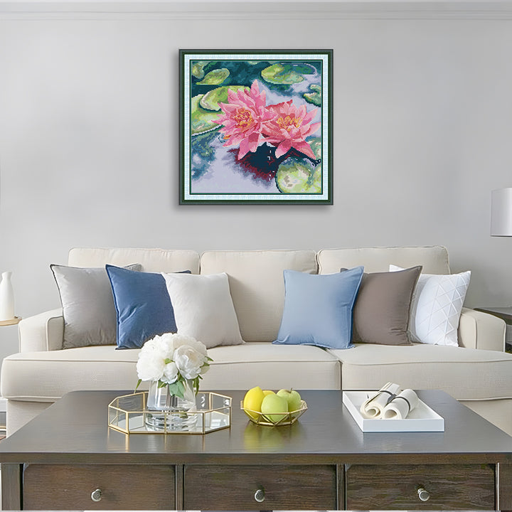 Water Lily Cross Stitch Kits