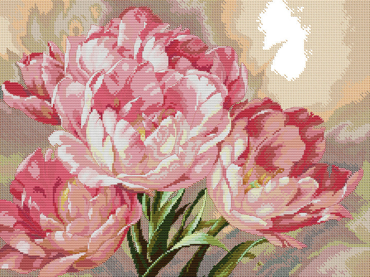 Malus spectabilis Cross Stitch Kits