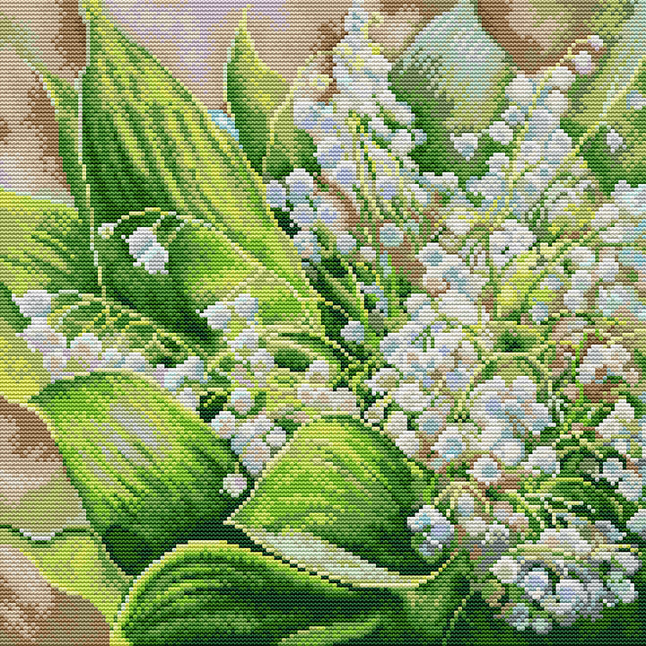 Convallaria majalis Cross Stitch Kits