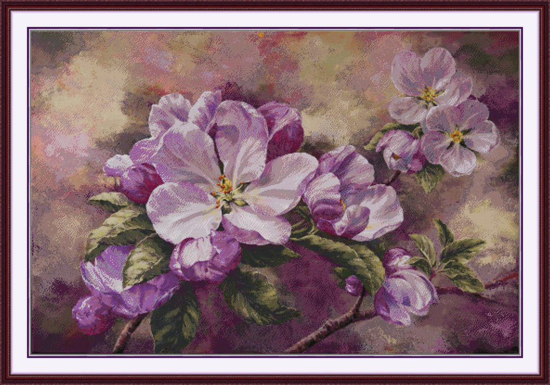 Apple Blossom Cross Stitch Kits