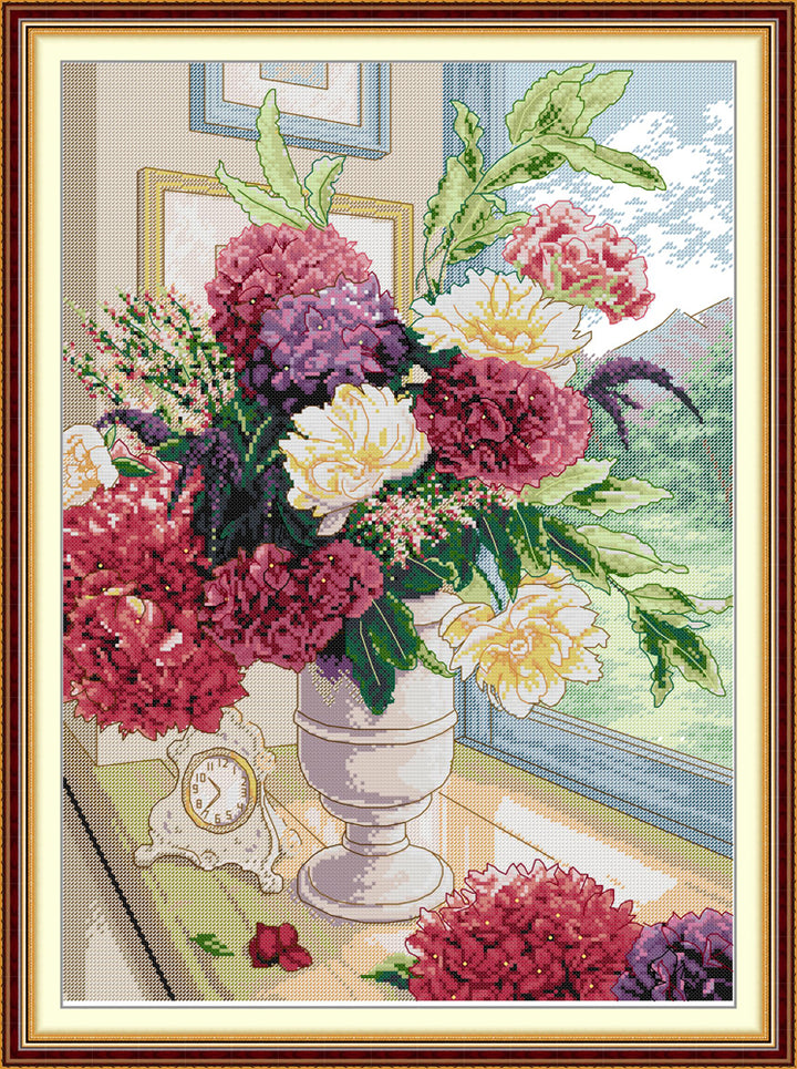A Bouquet of Flowers Cross Stitch Kits