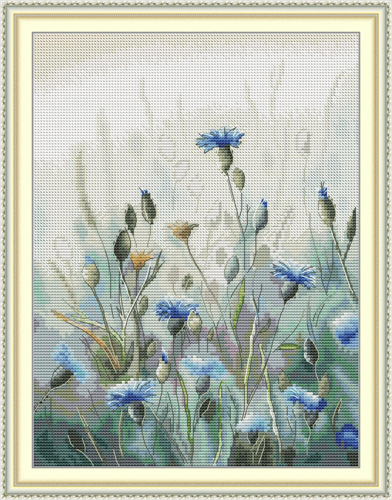 Cornflower Cross Stitch Kits
