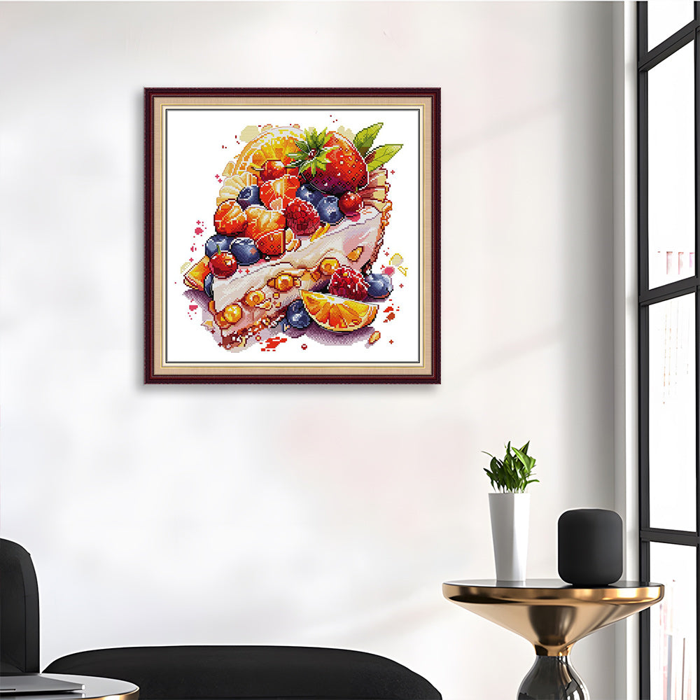 Full of Fruit Pie Cross Stitch Kits