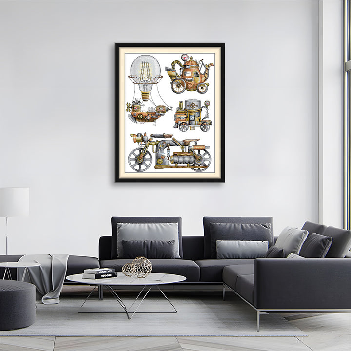 Steamer Cross Stitch Kits