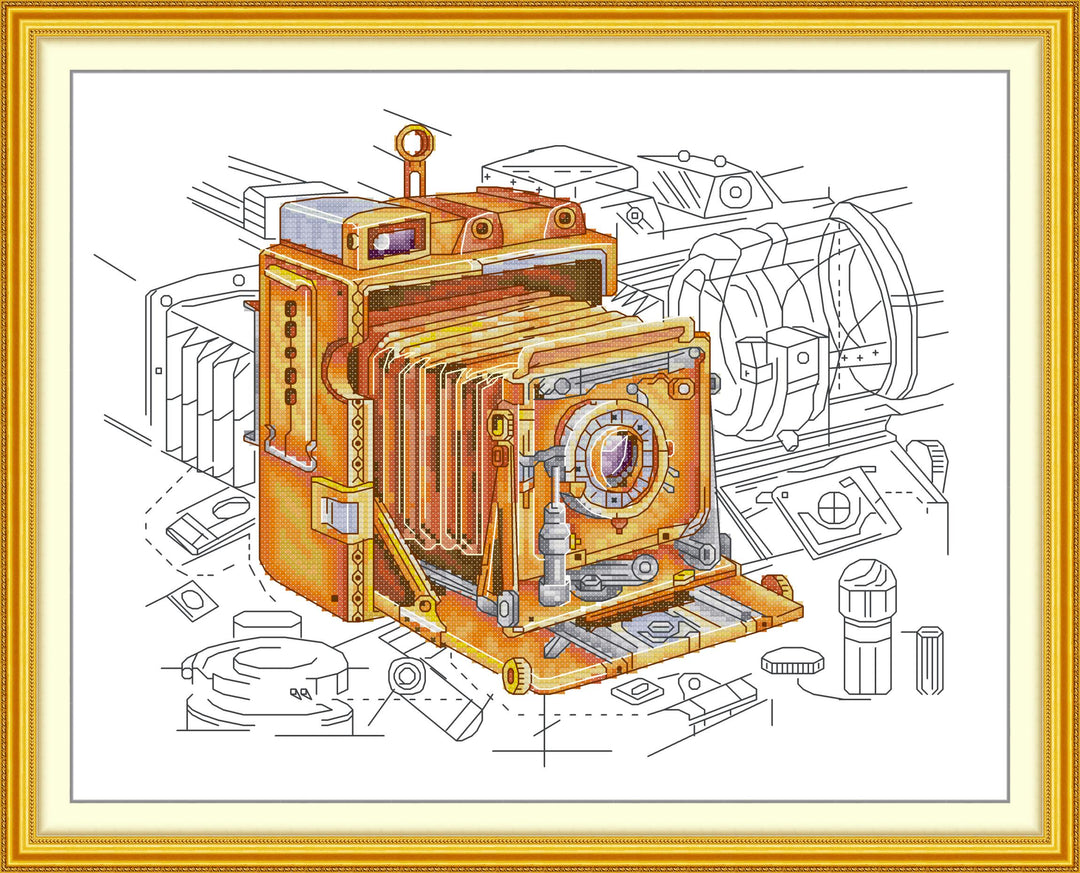 Classic Camera Cross Stitch Kits