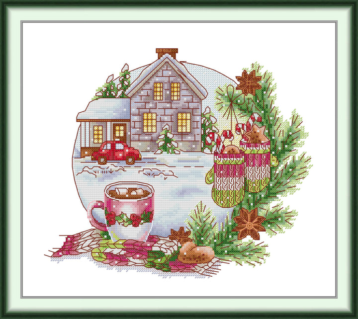 Warm Christmas Spirit Cross Stitch Kits