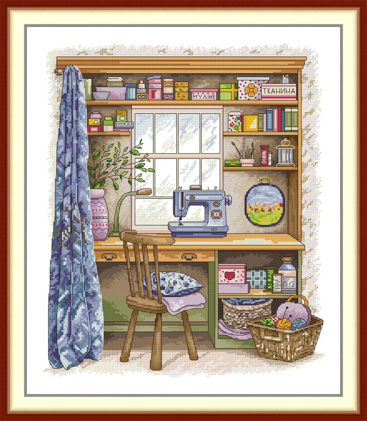 My handmade small table Cross Stitch Kits