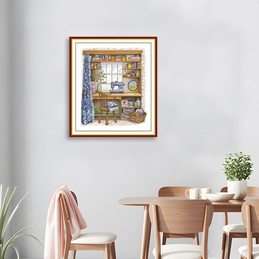 My handmade small table Cross Stitch Kits