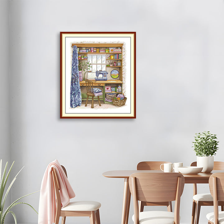 My handmade small table Cross Stitch Kits