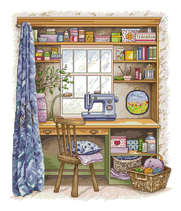 My handmade small table Cross Stitch Kits