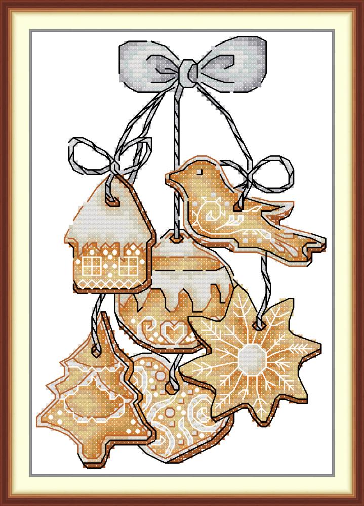 Gingerbread Cookies Cross Stitch Kits