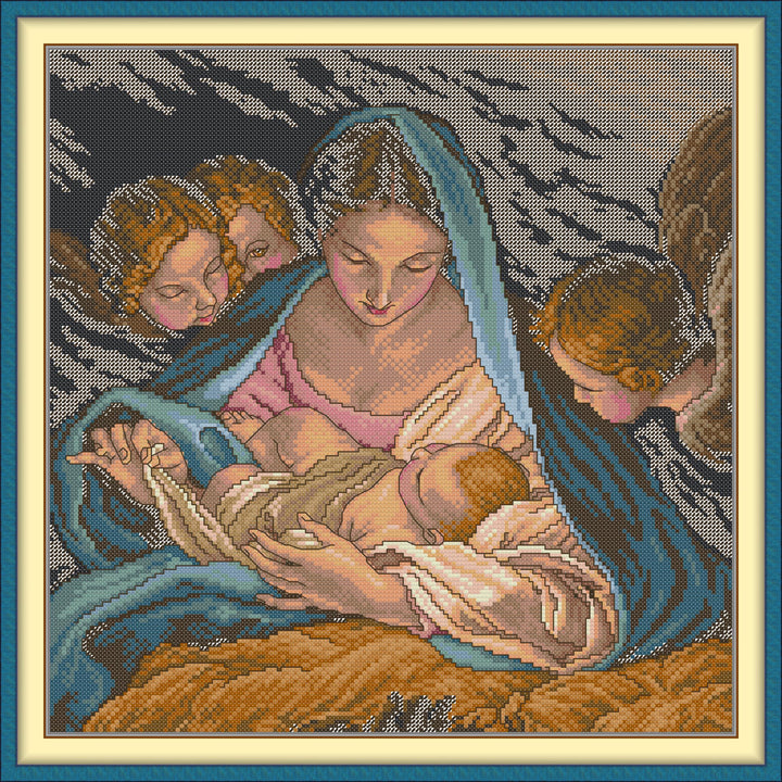 The Birth of an Angel Cross Stitch Kits