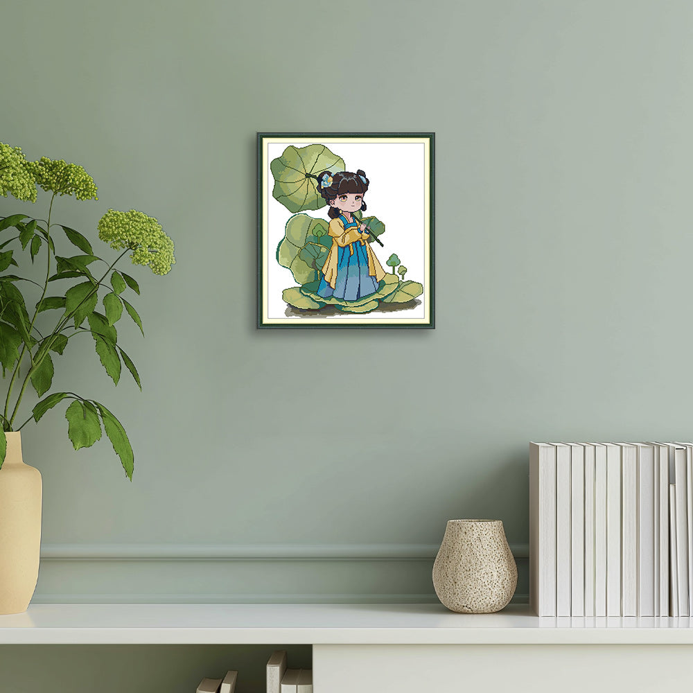 The Charm of Lotus Cross Stitch Kits