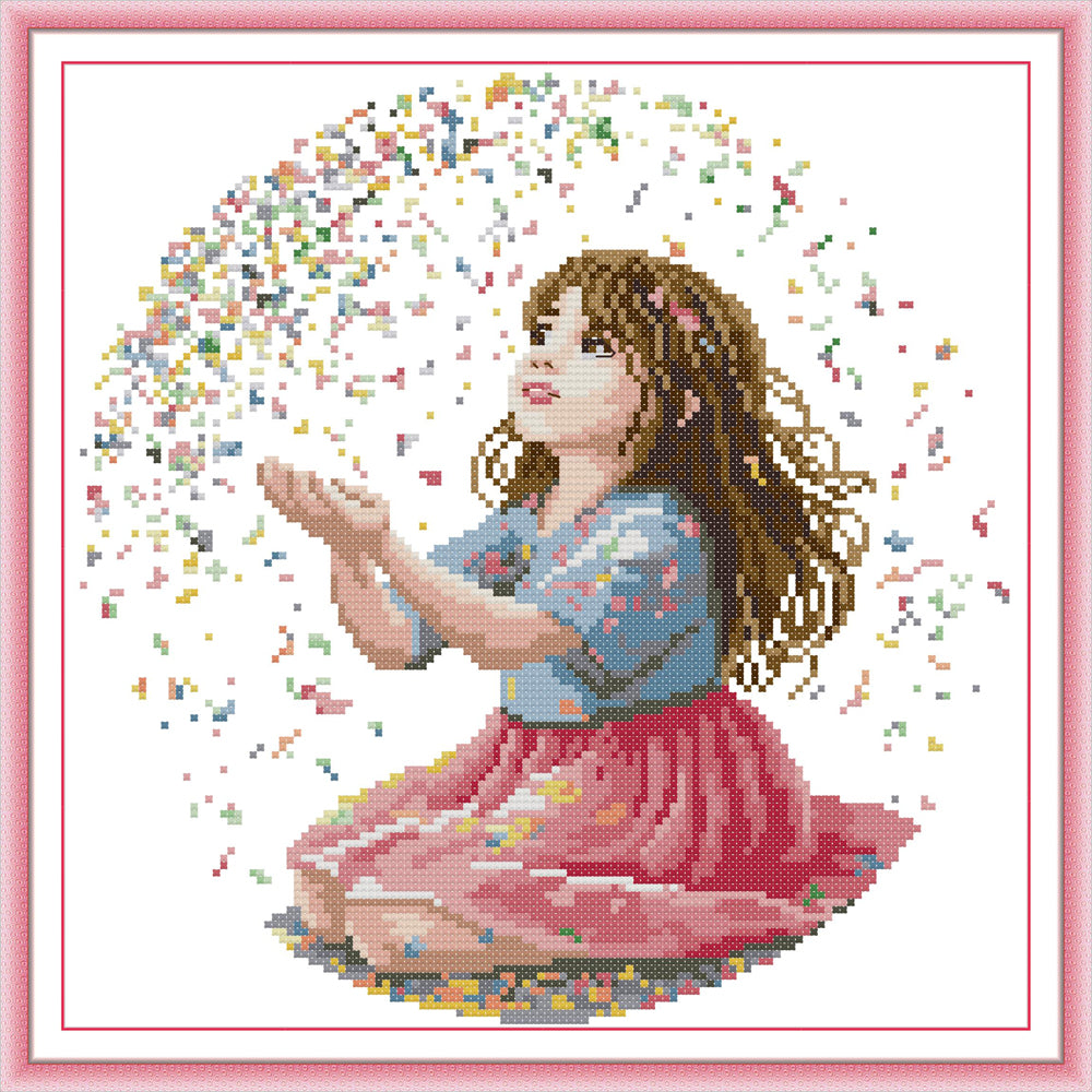 Shine Girl Cross Stitch Kits