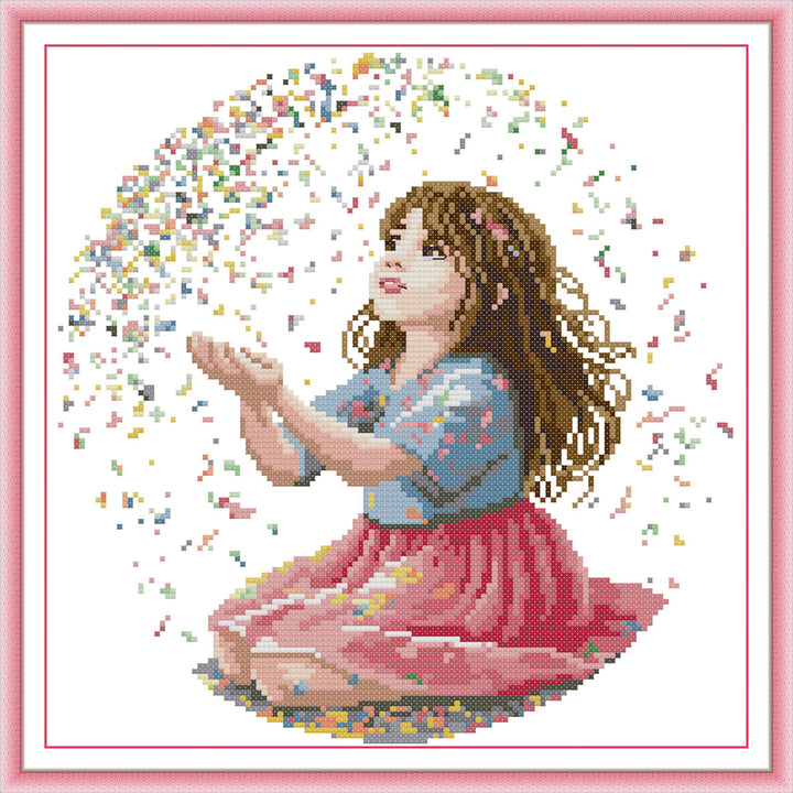 Shine Girl Cross Stitch Kits