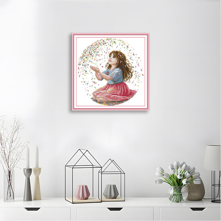 Shine Girl Cross Stitch Kits