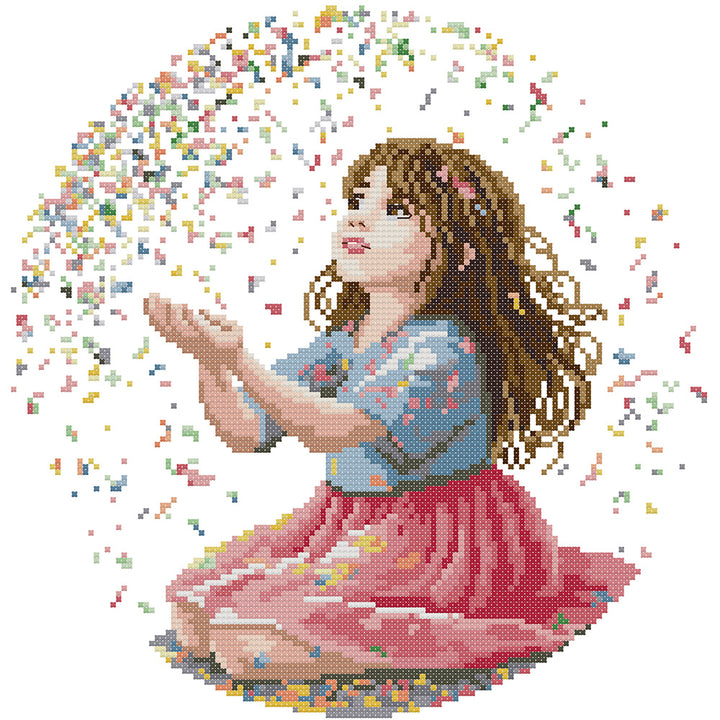Shine Girl Cross Stitch Kits