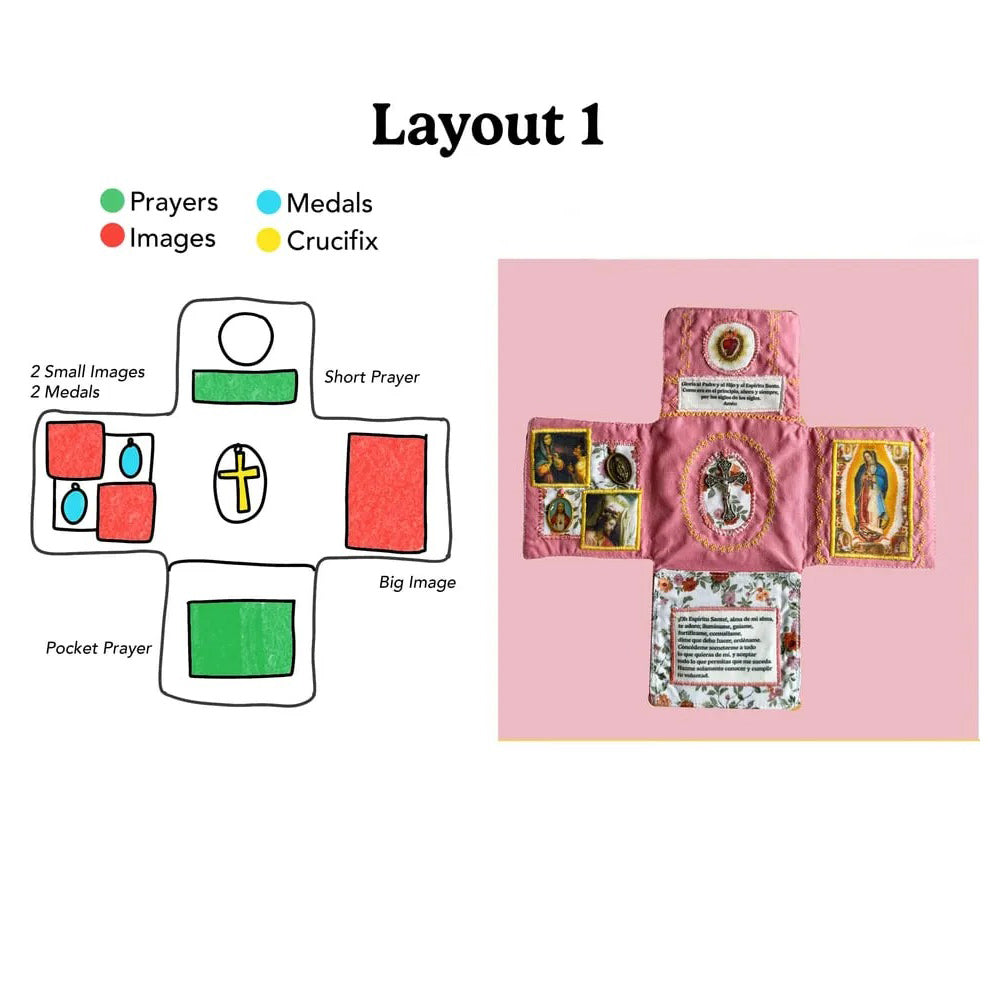 Handcrafted Pocket Devotional Sewing Accessories Faith Edition Sewing Pocket Kits