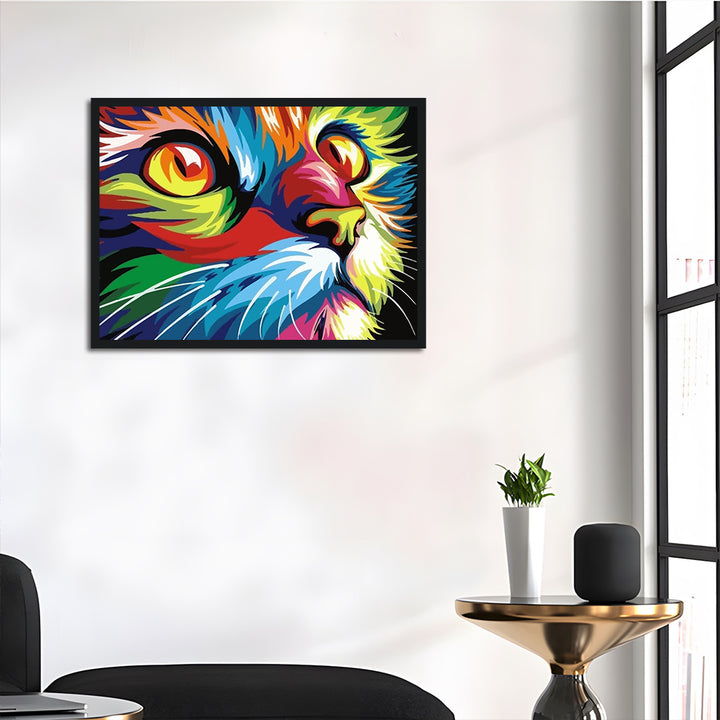 Colorful Cat Cross Stitch Kits