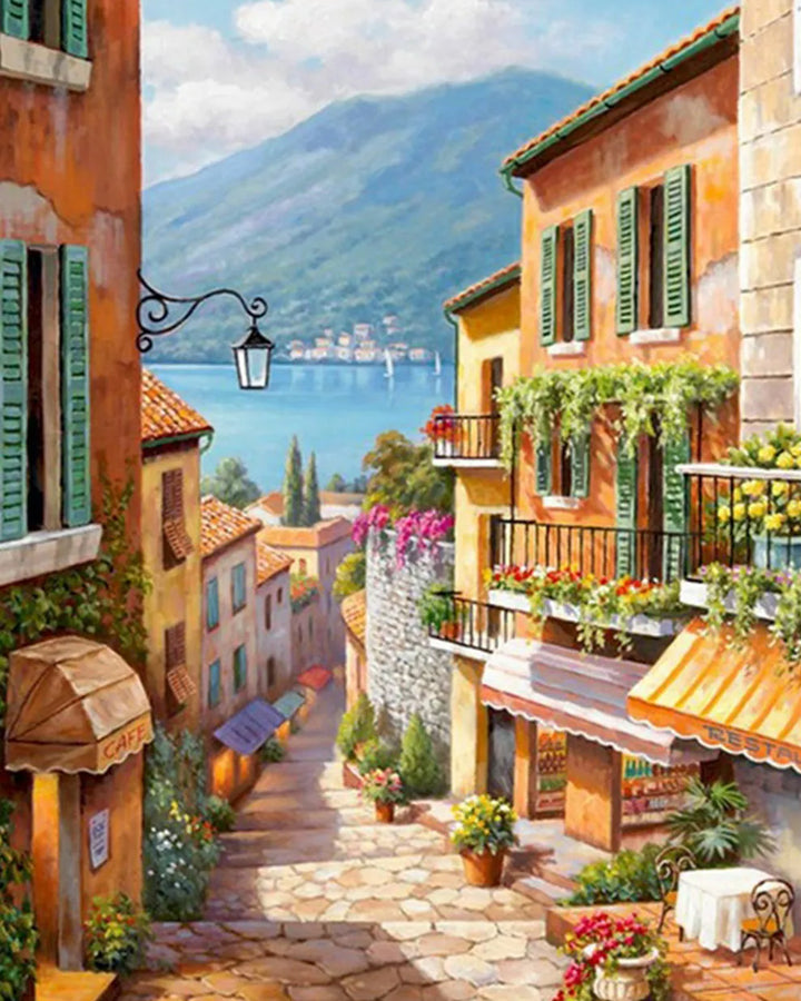 Seaside Alley Cross Stitch Kits