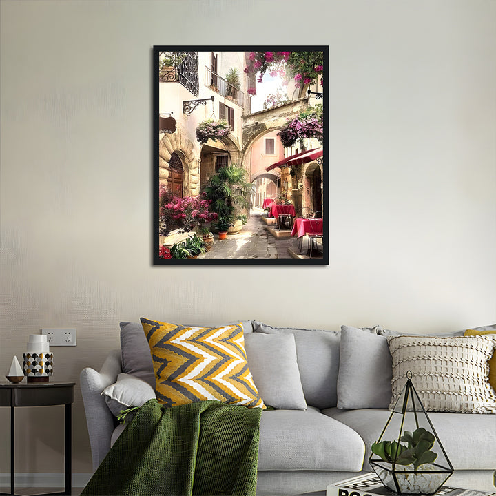 Alley Restaurant Cross Stitch Kits