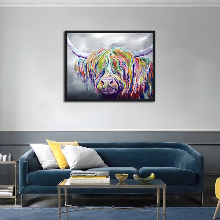 Colored Yak Cross Stitch Kits