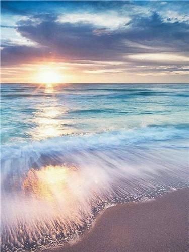 Beach at Low Tide Cross Stitch Kits