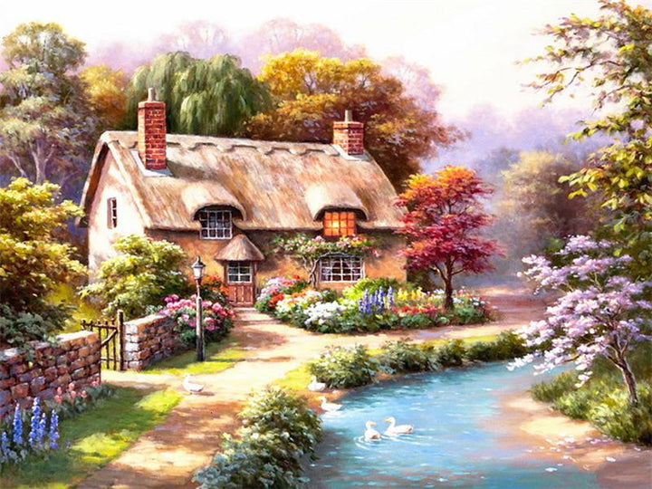 Country Cottage Cross Stitch Kits