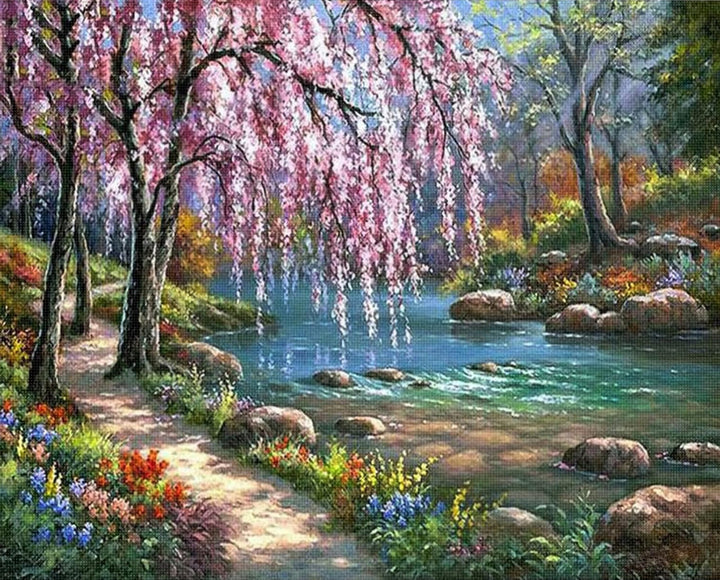 Creekside Trail Cross Stitch Kits