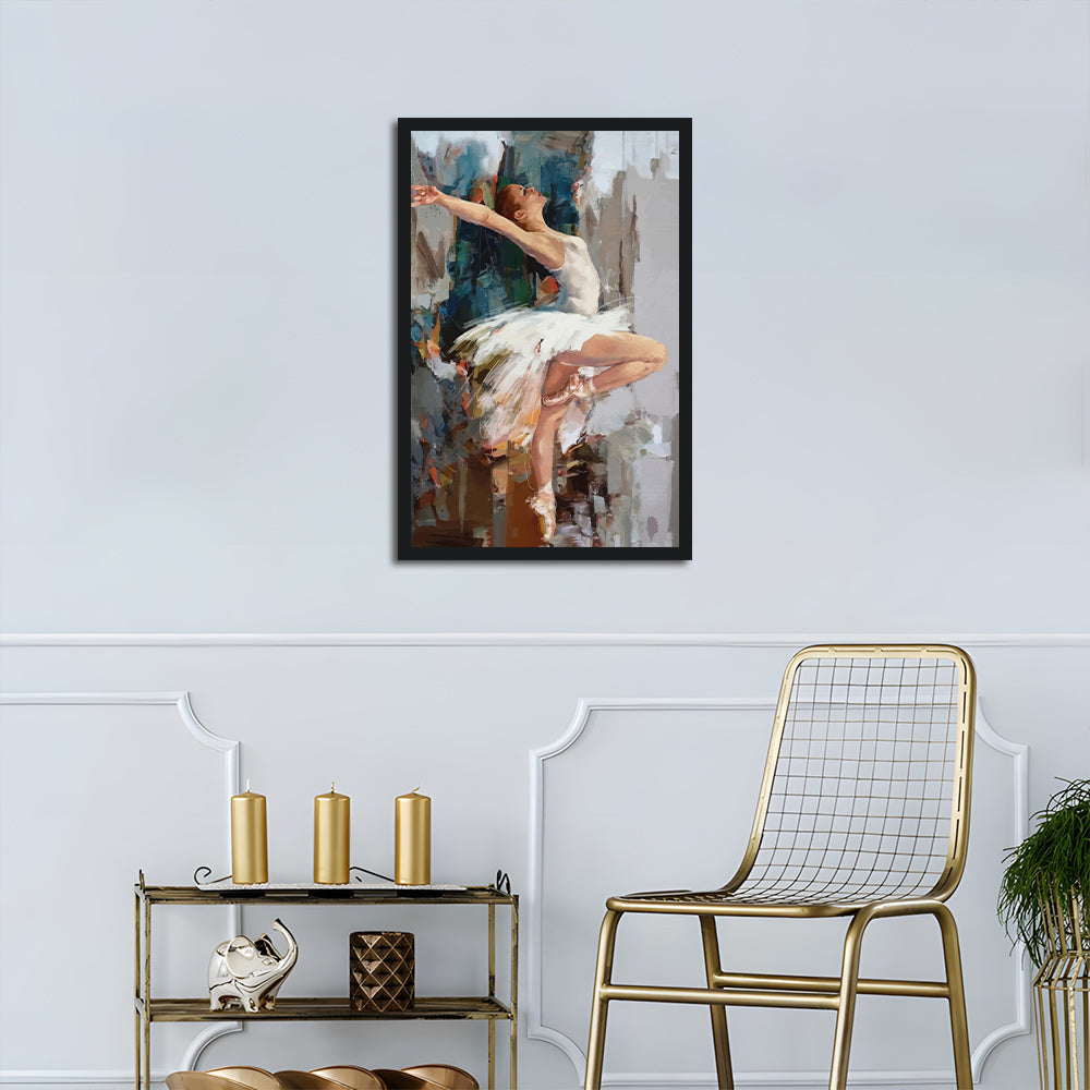 Jumping Ballet Girl Cross Stitch Kits