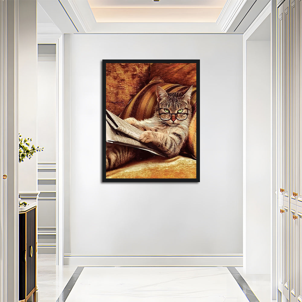 Learned Cat Cross Stitch Kits