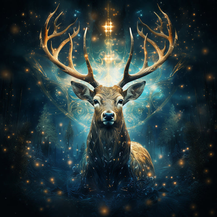 Sacred Elk Cross Stitch Kits