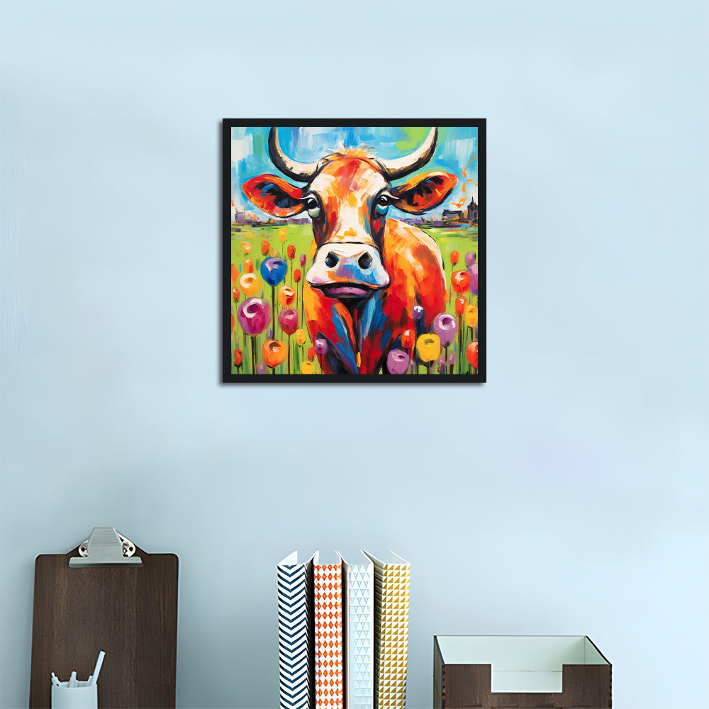 Cows in the Flower Cow Cross Stitch Kits
