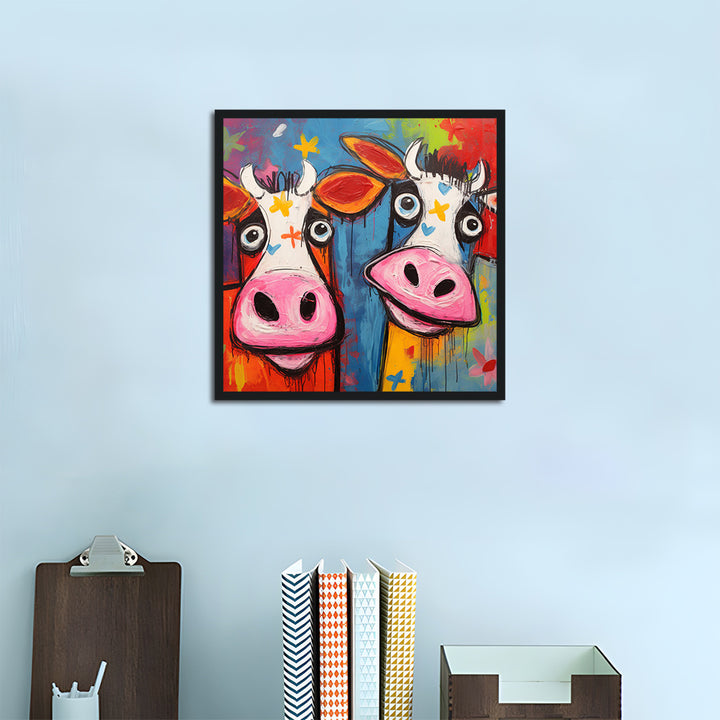 Doodle Cow Cross Stitch Kits