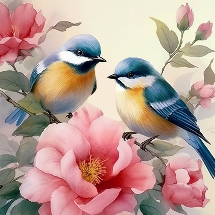 A Pair of Bluebirds Cross Stitch Kits
