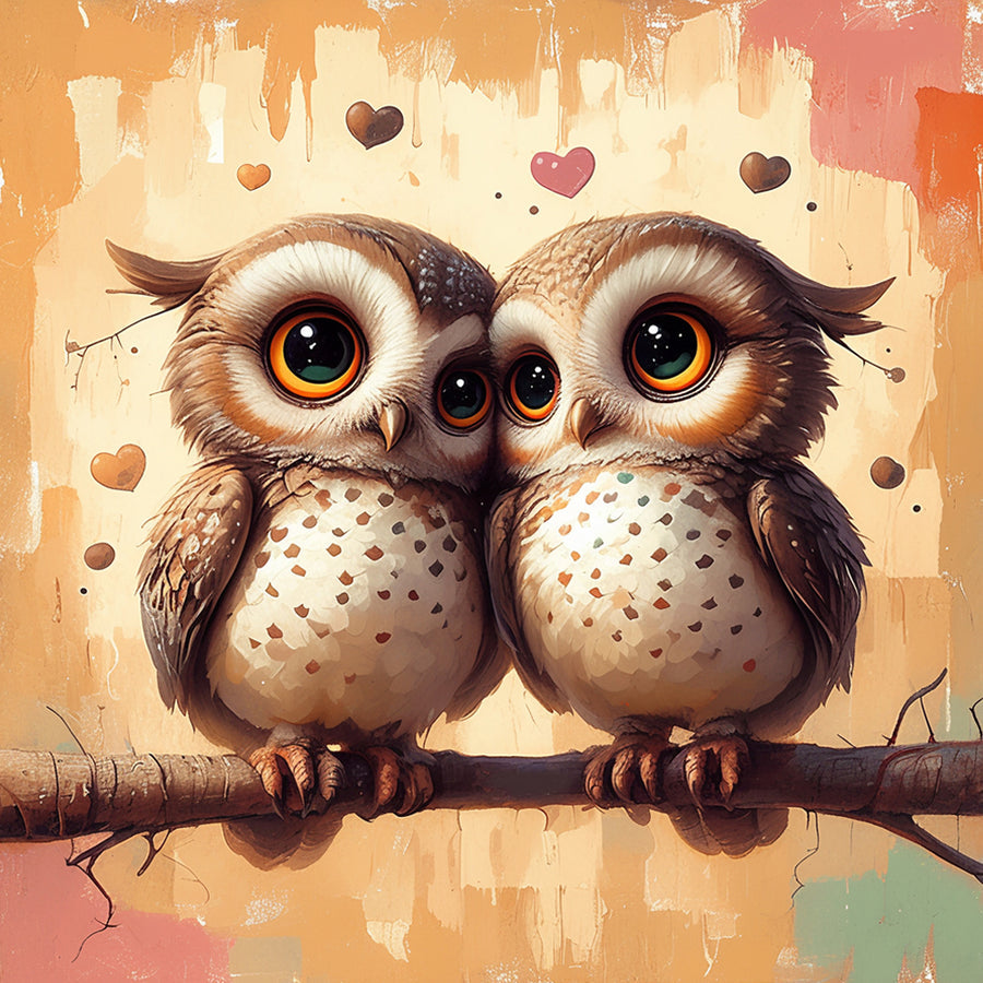 Snuggle Owl Cross Stitch Kits