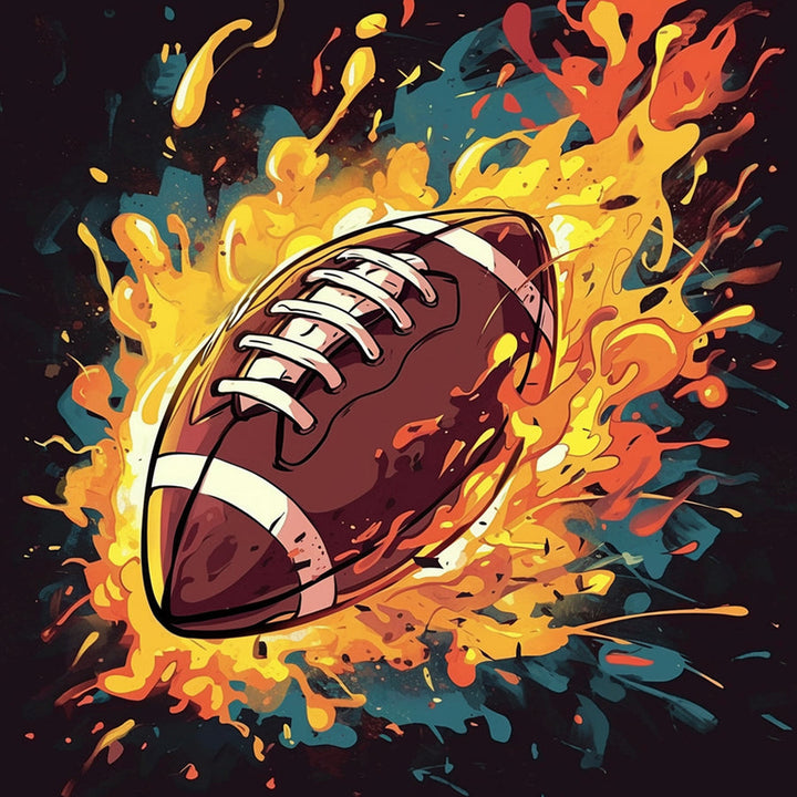 Fire and Rugby Cross Stitch Kits